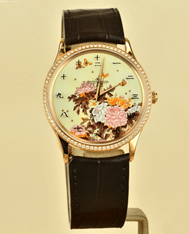 Jaeger-LeCoultre,Master 38mm,38mm,Rose Gold,Yellow,Multi-Color,Handwound,35hours,In-house Caliber,Q13424C1