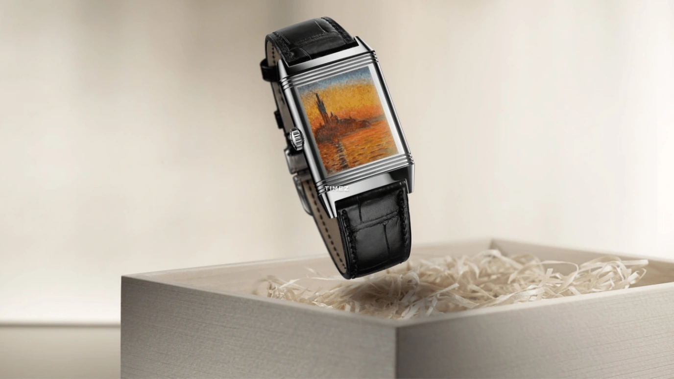 Jaeger-LeCoultre,Reverso 45.60x27.40mm,45.60x27.40mm,White Gold,Blue,Handwound,45hours,In-house Caliber,Q39334M4