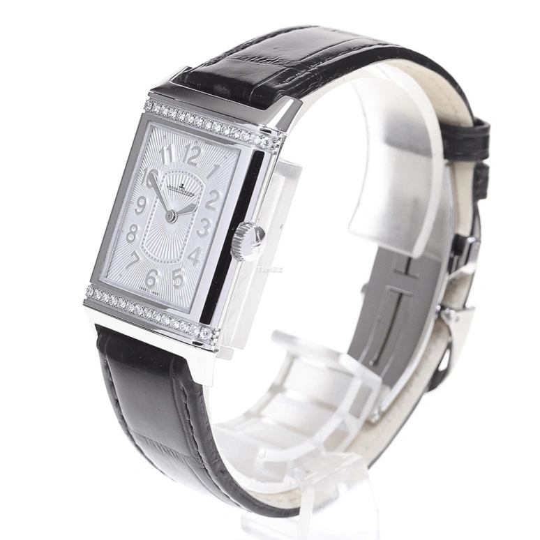 Jaeger-LeCoultre,Reverso 24mm,24mm,Stainless Steel,Silver,Handwound,38hours,In-house Caliber,Q3208423