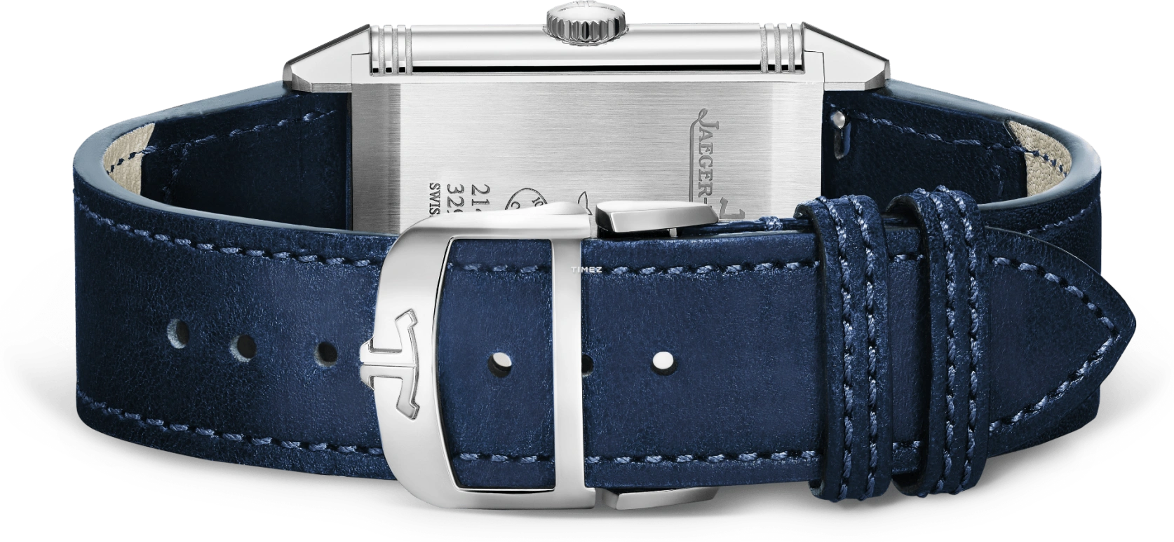 Jaeger-LeCoultre,Reverso 45.60x27.40mm,45.60x27.40mm,Stainless Steel,Blue,Handwound,45hours,In-house Caliber,Q397848J