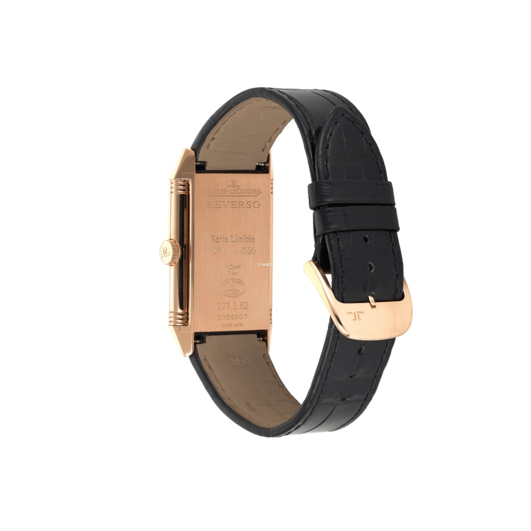 Jaeger-LeCoultre,Reverso 46x27.50mm,46x27.50mm,Rose Gold,White,Handwound,45hours,In-house Caliber,2782521