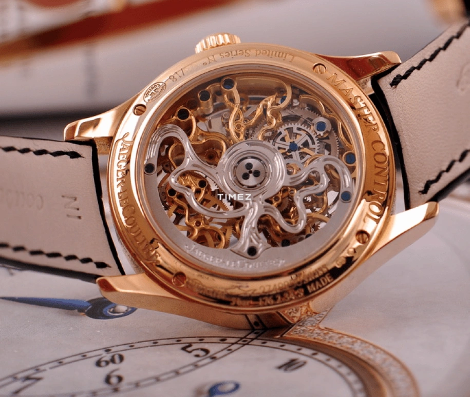 Jaeger-LeCoultre,Extraordinary 39mm,39mm,Rose Gold,Skeleton,Automatic,Day,Dule Time,Tourbillon,Q1652403