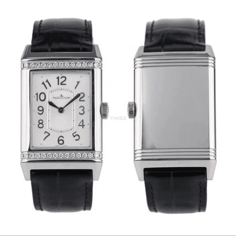 Jaeger-LeCoultre,Reverso 24mm,24mm,Stainless Steel,Silver,Handwound,38hours,In-house Caliber,Q3208423