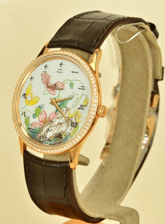 Jaeger-LeCoultre,Master 38mm,38mm,Rose Gold,White,Handwound,35hours,In-house Caliber,Q13424C8