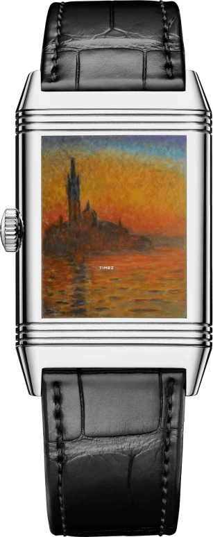 Jaeger-LeCoultre,Reverso 45.60x27.40mm,45.60x27.40mm,White Gold,Blue,Handwound,45hours,In-house Caliber,Q39334M4