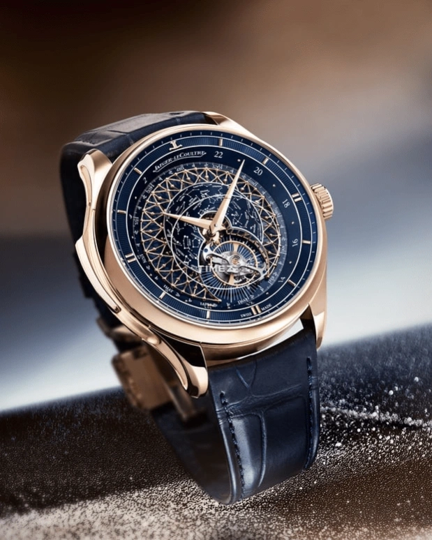 Jaeger-LeCoultre,Master Hybris Artistica 45mm,45mm,Rose Gold,Blue,Handwound,Month,Day,Tourbillon,Sky Chart,40hours,In-house Caliber,Q5262480