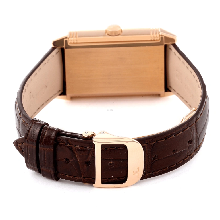Jaeger-LeCoultre,Reverso 42x26mm,42x26mm,Yellow Gold,White,Handwound,Power Reserve Indicator,In-house Caliber,Q2702420