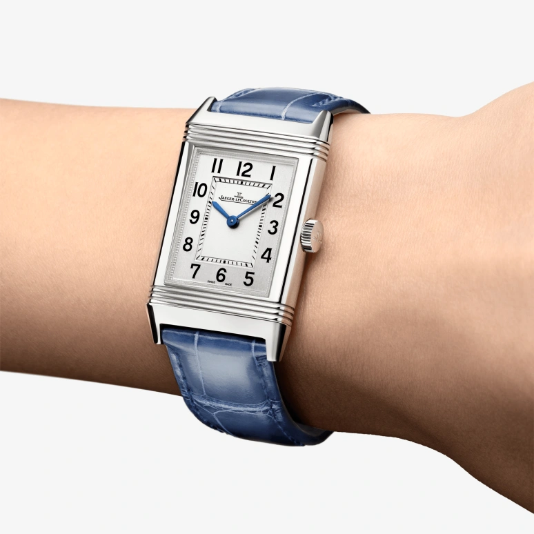 Jaeger-LeCoultre,Reverso 24.40mm,24.40mm,Stainless Steel,Silver,Quartz,In-house Caliber,Sapphire,Q2518540