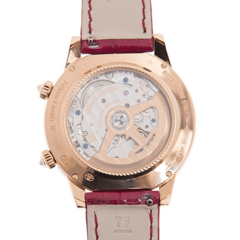 Jaeger-LeCoultre,Rendez-Vous 37.50mm,37.50mm,Rose Gold,Red,Automatic,40hours,In-house Caliber,Q3482561
