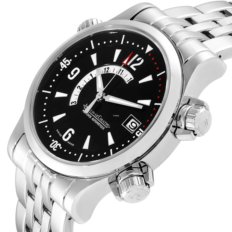 Jaeger-LeCoultre,Master 41.50mm,41.50mm,Stainless Steel,Black,Automatic,Day,Sapphire,Crystal Glass,Q1708170