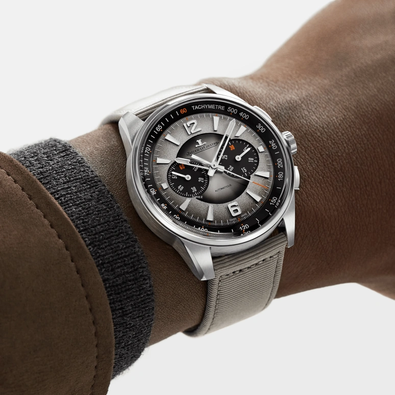 Jaeger-LeCoultre,Polaris 42mm,42mm,Stainless Steel,Grey,Automatic,Chronograph,Sapphire,Crystal Glass,Q902843J