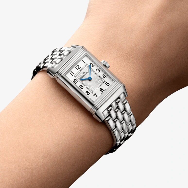 Jaeger-LeCoultre,Reverso 21mm,21mm,Stainless Steel,Silver,Handwound,38hours,In-house Caliber,Q2668130