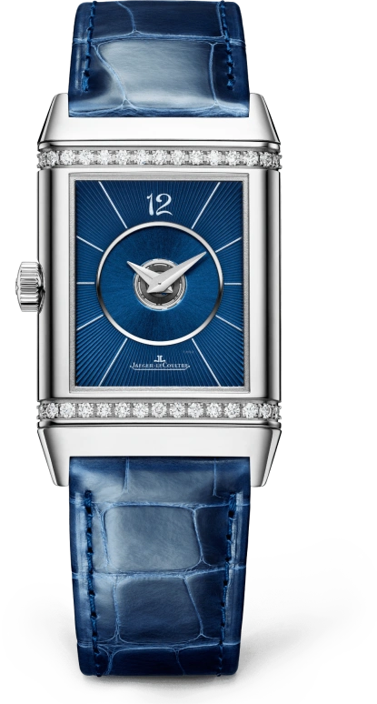 Jaeger-LeCoultre,Reverso 40x24.40mm,40x24.40mm,Stainless Steel,Blue,Silver,Automatic,38hours,In-house Caliber,Q2578480