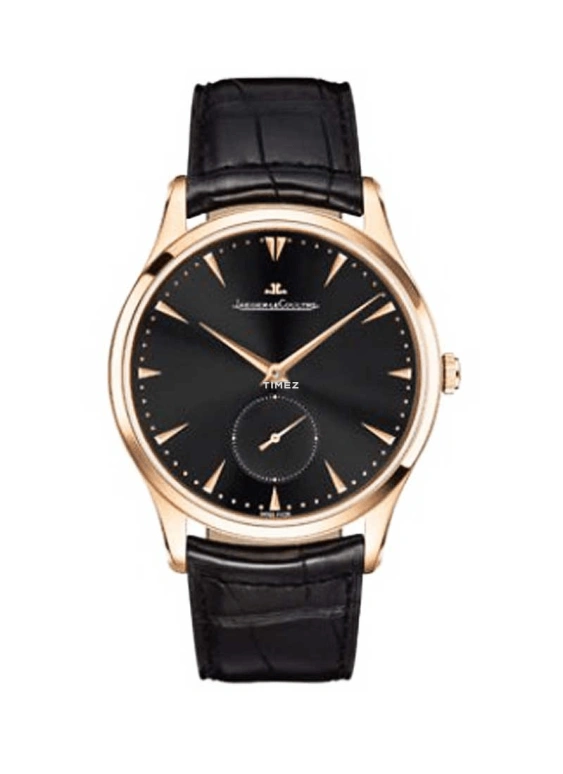 Jaeger-LeCoultre,Master 40mm,40mm,Rose Gold,Black,Automatic,43hours,In-house Caliber,Q1352470