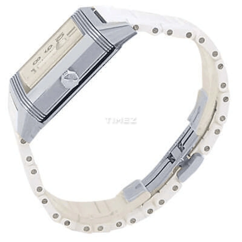 Jaeger-LeCoultre,Reverso 45.50x31.20mm,45.50x31.20mm,Stainless Steel,Black,Silver,Quartz,In-house Caliber,Sapphire,Crystal Glass,Q7068720