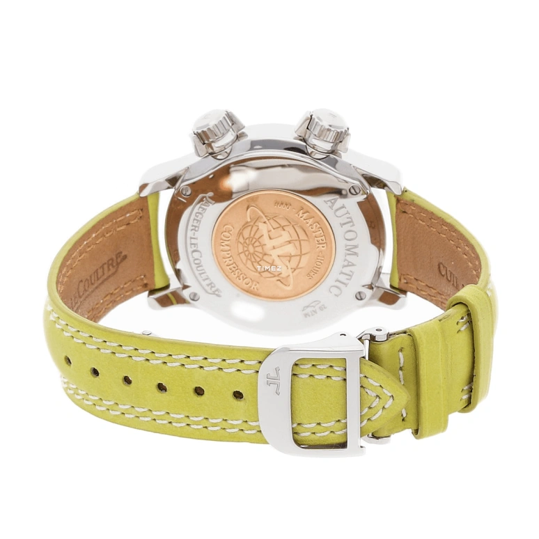 Jaeger-LeCoultre,Master 36.80mm,36.80mm,Stainless Steel,Green,Automatic,Day,In-house Caliber,Q1728460