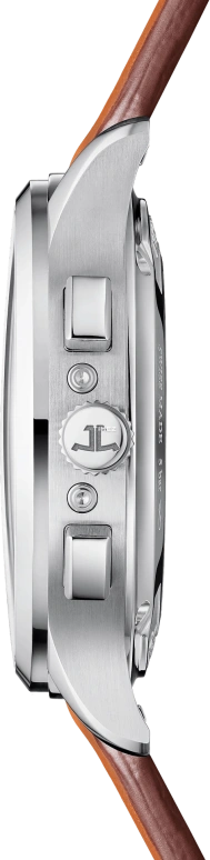 Jaeger-LeCoultre,Master 40mm,40mm,Stainless Steel,White,Automatic,Chronograph,Moonphase,Month,Date,65hours,In-house Caliber,Q413843J