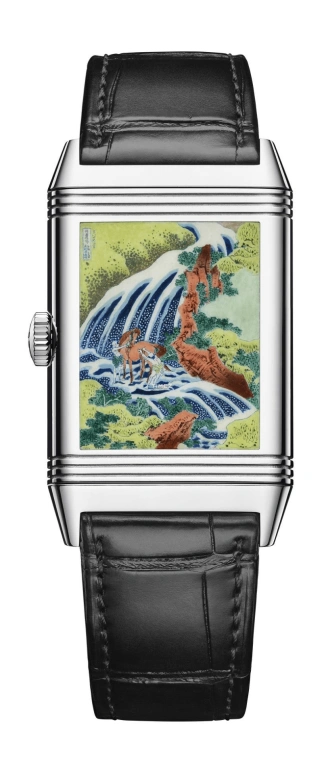 Jaeger-LeCoultre,Reverso 45.60x27.40mm,45.60x27.40mm,White Gold,Multi-Color,Green,Handwound,45hours,In-house Caliber,Q39334T4