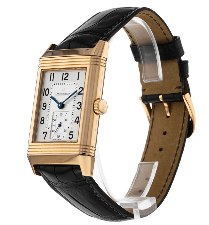 Jaeger-LeCoultre,Reverso 48.50x30mm,48.50x30mm,Rose Gold,White,Handwound,48hours,In-house Caliber,Q3732520