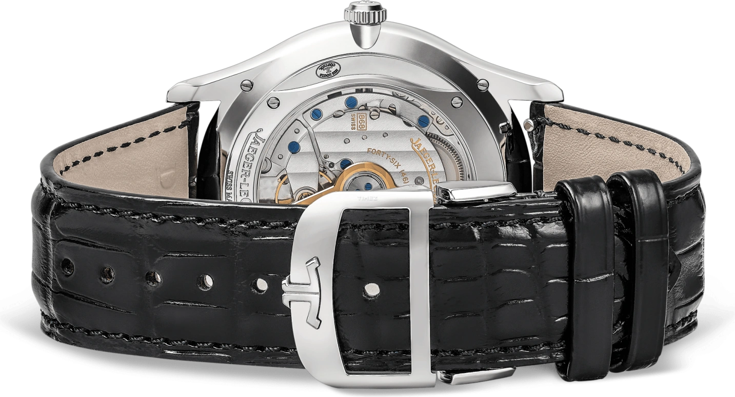 Jaeger-LeCoultre,Master Ultra Thin 39mm,39mm,Stainless Steel,Silver,Automatic,Moonphase,Perpetual Calendar,Leap Year,Annual Calendar,70hours,In-house Caliber,Q114842J