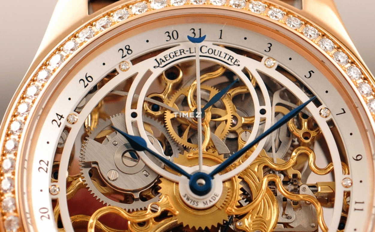 Jaeger-LeCoultre,Extraordinary 39mm,39mm,Rose Gold,Skeleton,Automatic,Day,Dule Time,Tourbillon,Q1652403