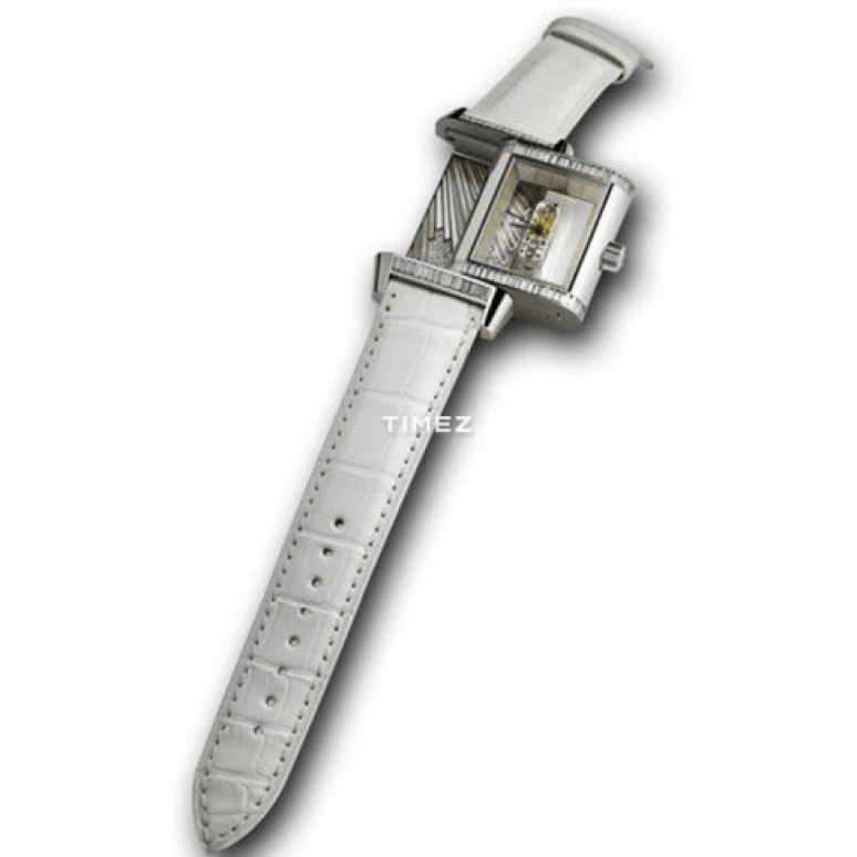 Jaeger-LeCoultre,Extraordinary 0mm,0mm,White Gold,Silver White,Handwound,In-house Caliber,Sapphire,Crystal Glass,Q3003431