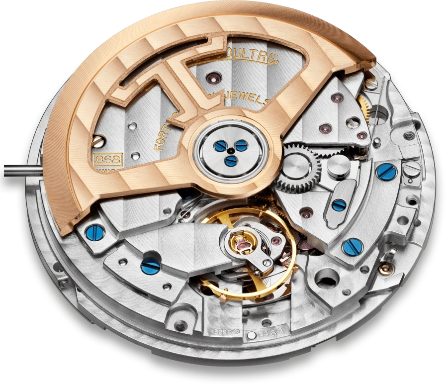 Jaeger-LeCoultre,Master 39mm,39mm,Pink Gold,Beige,Automatic,Moonphase,Perpetual Calendar,Month,Date,38hours,In-house Caliber,Q1302520