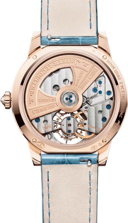 Jaeger-LeCoultre,Rendez-Vous 39mm,39mm,Rose Gold,Blue,Automatic,Tourbillon,38hours,Q3412480