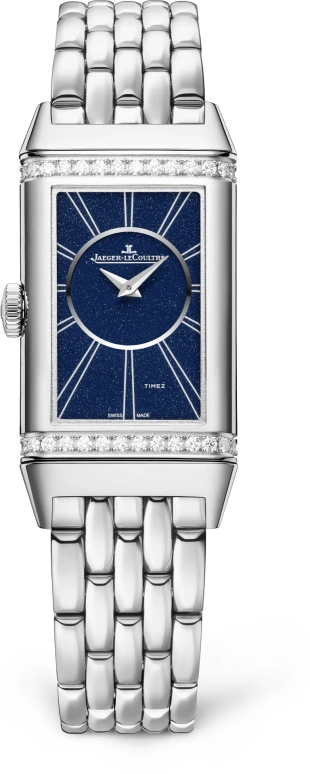 Jaeger-LeCoultre,Reverso 40.10x20mm,40.10x20mm,Stainless Steel,White,Handwound,38hours,In-house Caliber,Q334818J