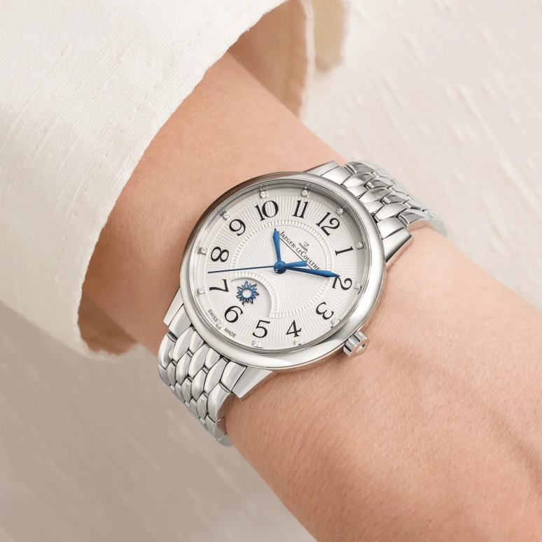 Jaeger-LeCoultre,Rendez-Vous 34mm,34mm,Stainless Steel,Silver,Automatic,Day / Night Indication,70hours,Q3448111