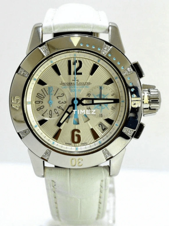 Jaeger-LeCoultre,Master 38mm,38mm,Stainless Steel,Silver,Automatic,Chronograph,Day,Q1888420