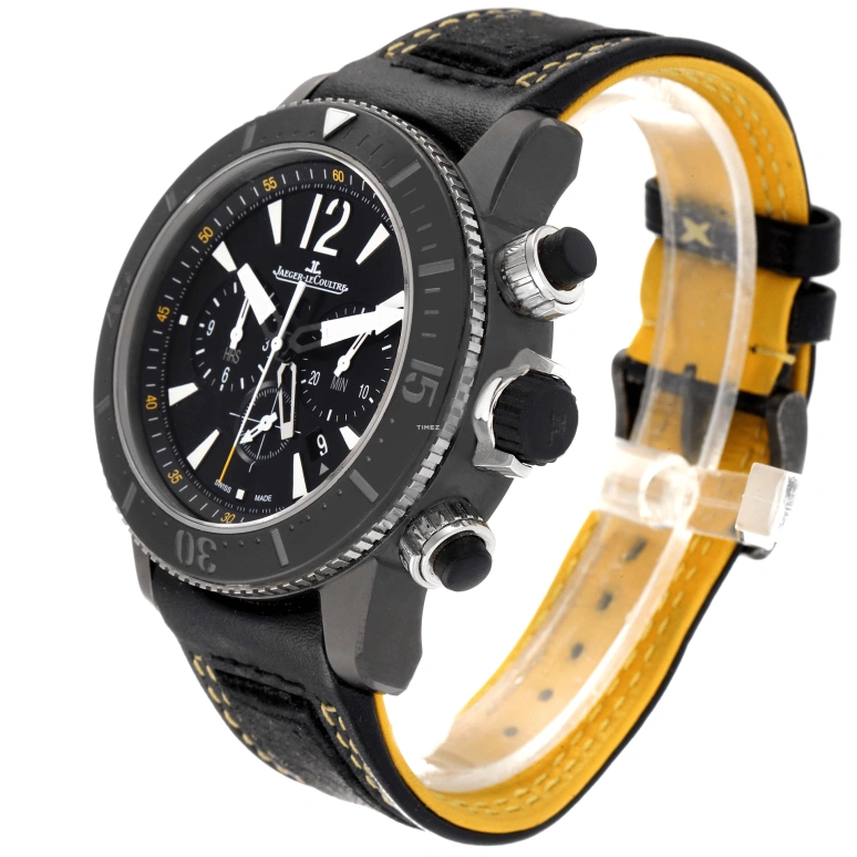 Jaeger-LeCoultre,Master 46.30mm,46.30mm,Titanium,Black,Automatic,Chronograph,Day,Q178T471
