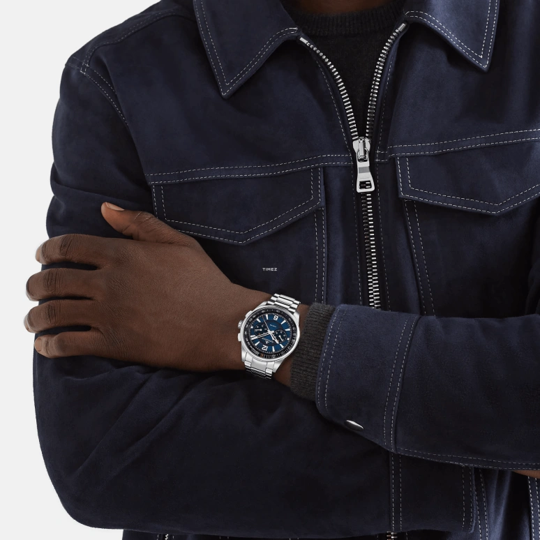 Jaeger-LeCoultre,Polaris 42mm,42mm,Stainless Steel,Blue,Automatic,Chronograph,Sapphire,Crystal Glass,Q9028181