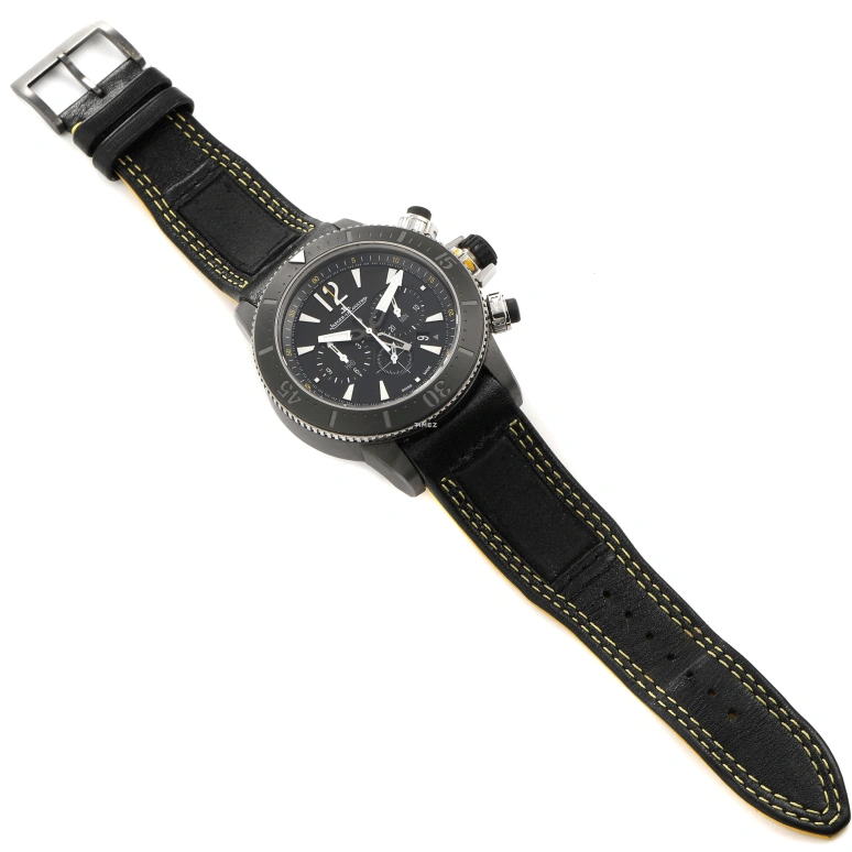 Jaeger-LeCoultre,Master 46.30mm,46.30mm,Titanium,Black,Automatic,Chronograph,Day,Q178T471