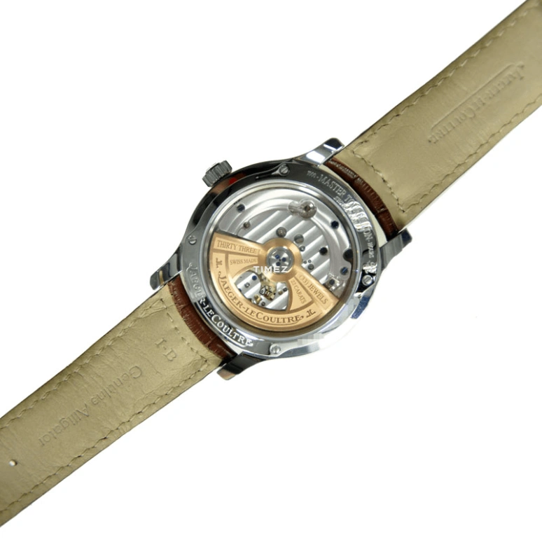 Jaeger-LeCoultre,Master 41mm,41mm,Stainless Steel,White,Automatic,Day,Dule Time,Tourbillon,Q1658420