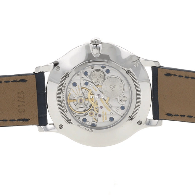 Jaeger-LeCoultre,Master 34mm,34mm,Stainless Steel,Black,Handwound,Sapphire,Crystal Glass,Round,Q1458506