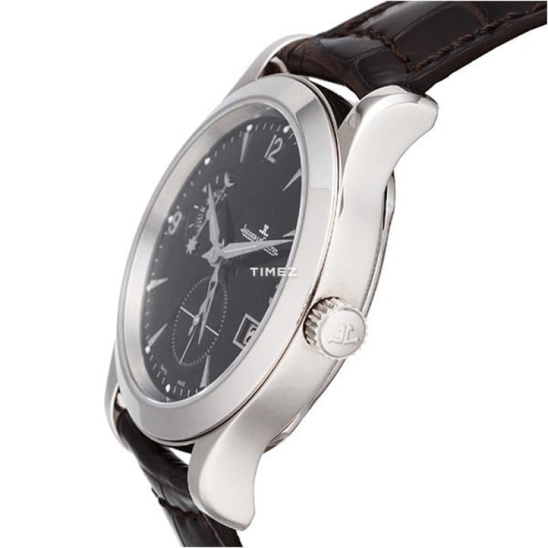Jaeger-LeCoultre,Master 40mm,40mm,White Gold,Black,Automatic,Day,Day / Night Indication,Q1623470