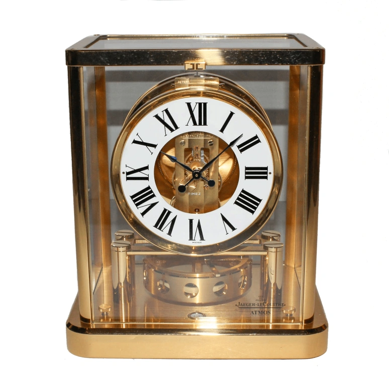 Jaeger-LeCoultre,Atmos 200x155mm,200x155mm,Stainless Steel,White,Automatic,Rectangular,Gold,Q5101202