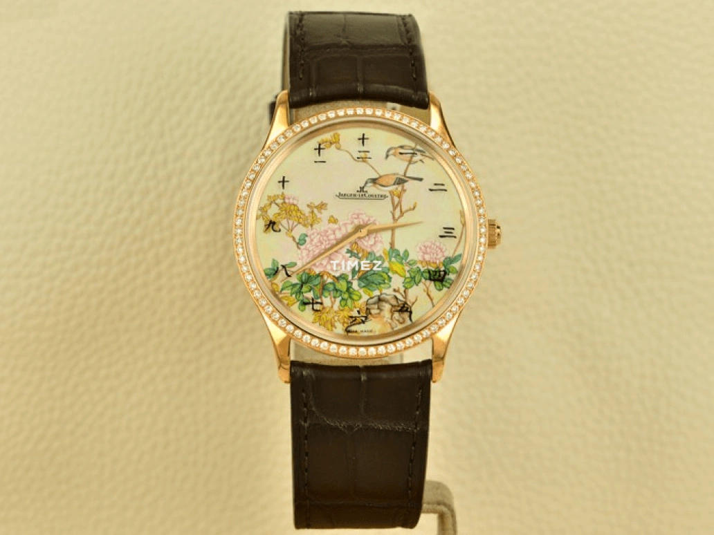 Jaeger-LeCoultre,Master 38mm,38mm,Rose Gold,Multi-Color,Handwound,35hours,In-house Caliber,Q13424C7
