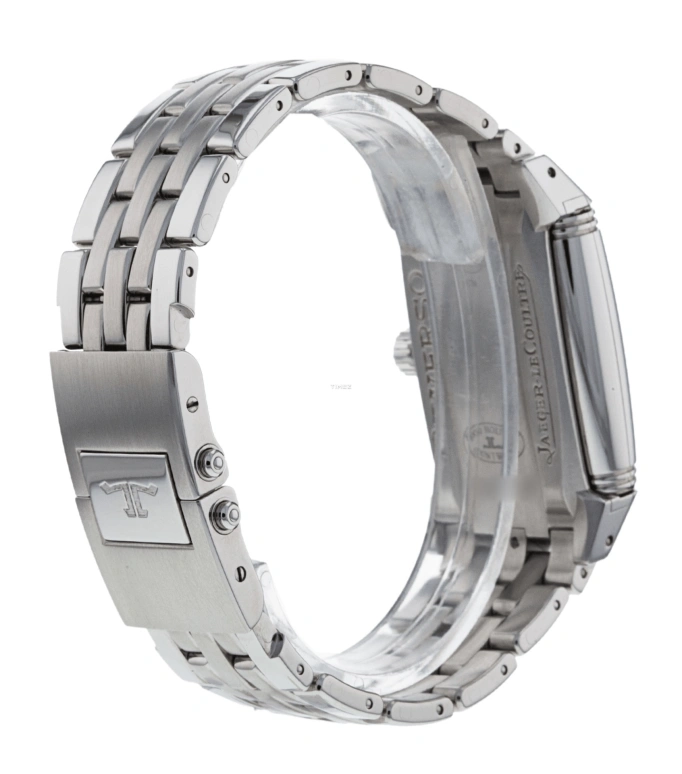 Jaeger-LeCoultre,Reverso 42x27mm,42x27mm,Stainless Steel,Black,Automatic,Day,65hours,2908102