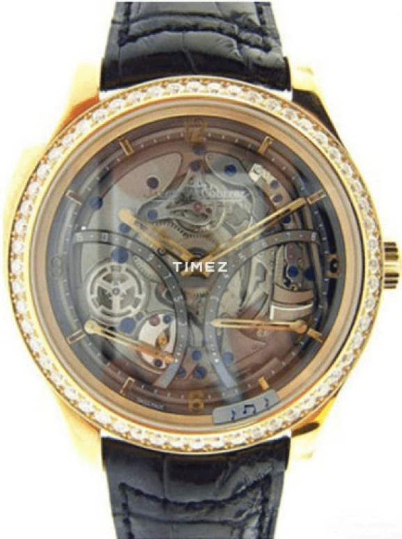 Jaeger-LeCoultre,Master Grande Tradition 43mm,43mm,Rose Gold,Skeleton,Handwound,Power Reserve Indicator,Minute Repeater,Q1642425