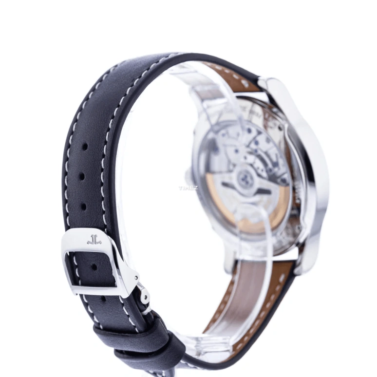 Jaeger-LeCoultre,Master 40mm,40mm,Stainless Steel,Silver,Grey,Automatic,Day,Dule Time,Day / Night Indication,Q1628420
