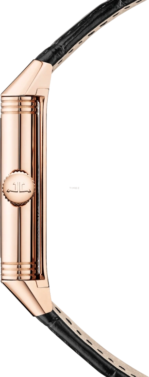 Jaeger-LeCoultre,Reverso 45.60x27.40mm,45.60x27.40mm,Rose Gold,Black,Handwound,45hours,In-house Caliber,Q39324D3