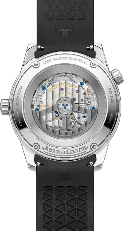 Jaeger-LeCoultre,Polaris 42mm,42mm,Stainless Steel,Blue,Grey,Automatic,Power Reserve Indicator,World Time,Day / Night Indication,Q9078640