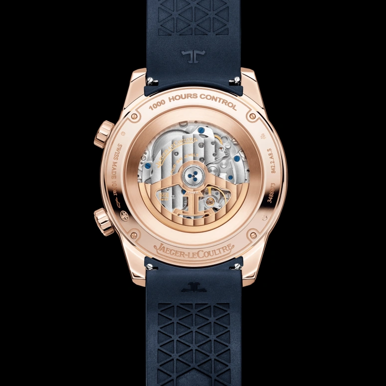 Jaeger-LeCoultre,Polaris 42mm,42mm,Rose Gold,Blue,Automatic,Moonphase,Perpetual Calendar,Annual Calendar,Month,38hours,In-house Caliber,Q908268J