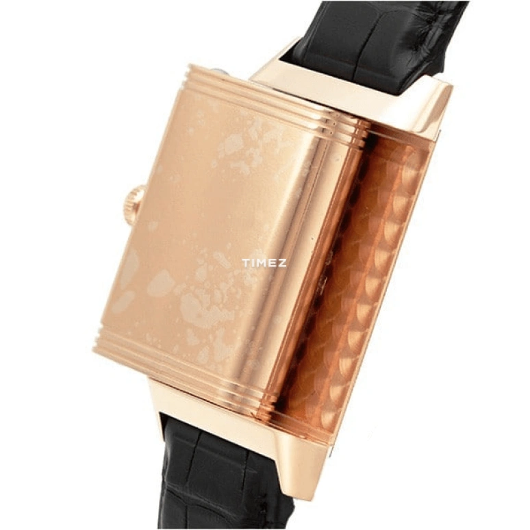 Jaeger-LeCoultre,Reverso 48.50mm,48.50mm,Rose Gold,Black,Automatic,Sapphire,Crystal Glass,Rectangular,Q3732471