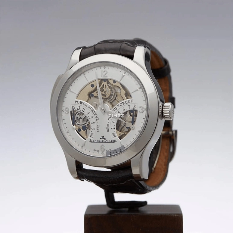 Jaeger-LeCoultre,Master Grande Tradition 44mm,44mm,Platinum,White,Handwound,360hours,In-house Caliber,1646420