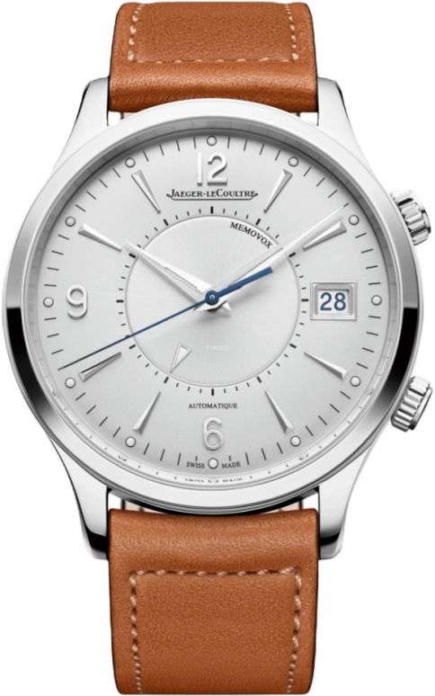 Jaeger-LeCoultre,Master 40mm,40mm,Stainless Steel,Silver,Automatic,Chronograph,Date,Alarm,4118420