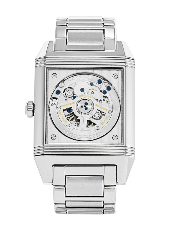 Jaeger-LeCoultre,Reverso 29mm,29mm,Stainless Steel,White,Automatic,Day,42hours,7048120