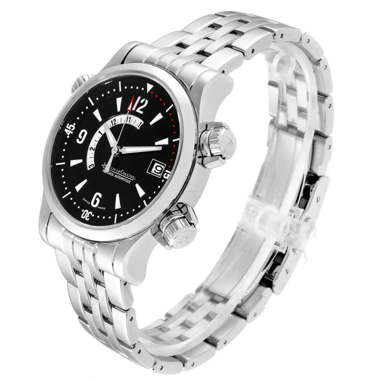 Jaeger-LeCoultre,Master 41.50mm,41.50mm,Stainless Steel,Black,Automatic,Day,Sapphire,Crystal Glass,Q1708170